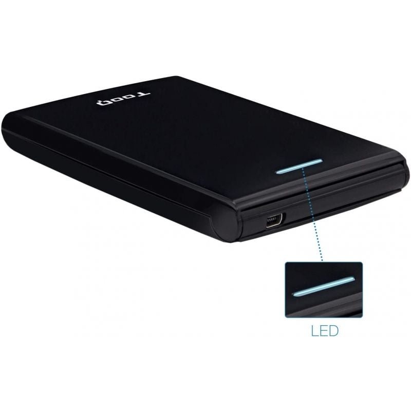 Caja Externa para Disco Duro de 2.5" TooQ TQE-2526B/ USB 3.1 - изображение 2
