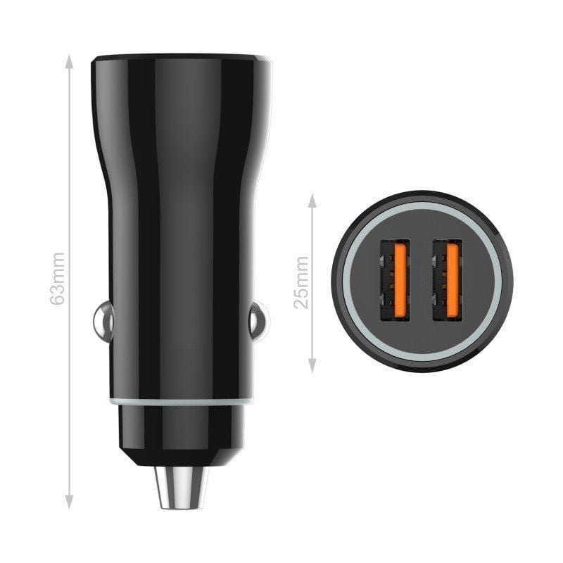 Cargador de Coche Tech One Tech TEC2802/ 2xUSB/ 12W - изображение 3