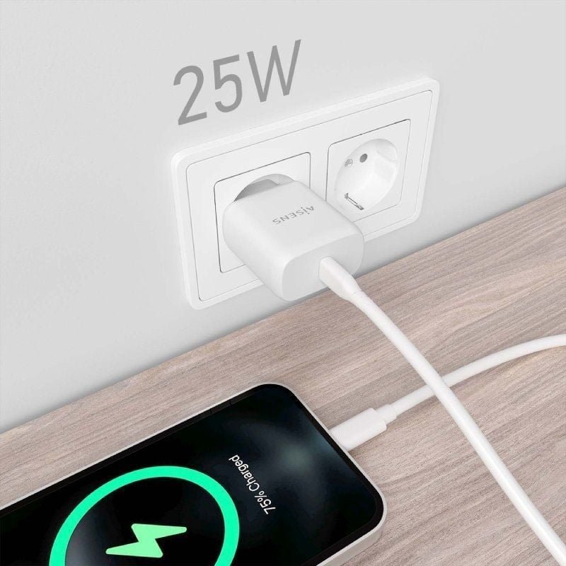 Cargador de Pared Aisens A110-0756/ 1xUSB Tipo-C/ 25W - изображение 5