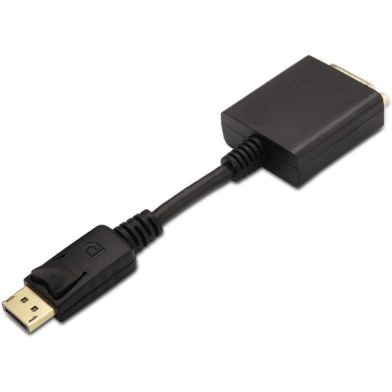 Cable Conversor Aisens A125-0133/ DisplayPort Macho - DVI Hembra/ 15cm/ Negro - изображение 2