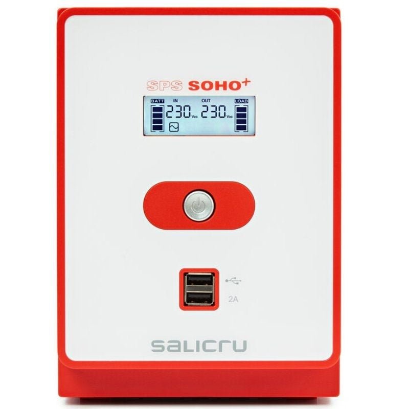 SAI Línea Interactiva Salicru SPS 1600 SOHO+ IEC/ 1600VA-960W/ 6 Salidas/ Formato Torre - изображение 2