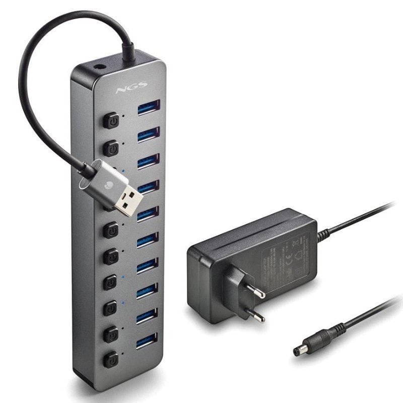 Hub USB NGS IHUB10/ 10xUSB 3.0 - изображение 3