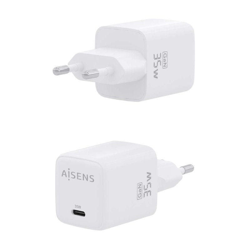 Cargador de Pared GaN Aisens ASCH-35W1P016-W/ 1xUSB Tipo-C/ 35W - изображение 3
