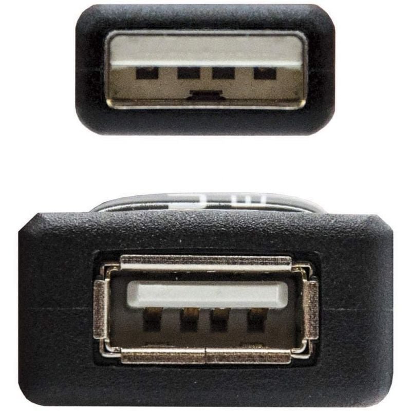 Cable Alargador USB 2.0 Nanocable 10.01.0213/ USB Macho - USB Hembra/ 15m/ Negro - изображение 3