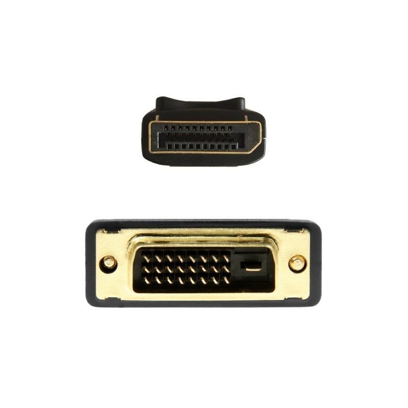 Cable Conversor Aisens A125-0463/ DisplayPort Macho - DVI Macho/ Hasta 5W/ 2300Mbps/ 3m/ Negro - изображение 3