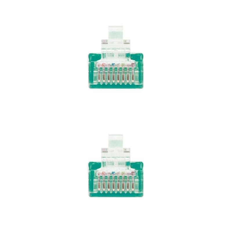 Cable de Red RJ45 UTP Nanocable 10.20.0401-GR Cat.6/ 1m/ Verde - изображение 3