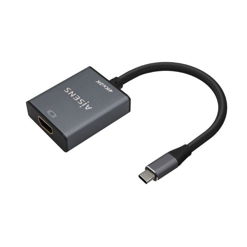 Conversor HDMI 4K 30Hz Aisens A109-0685/ HDMI Hembra - USB Tipo-C Macho/ 15cm/ Gris - изображение 2
