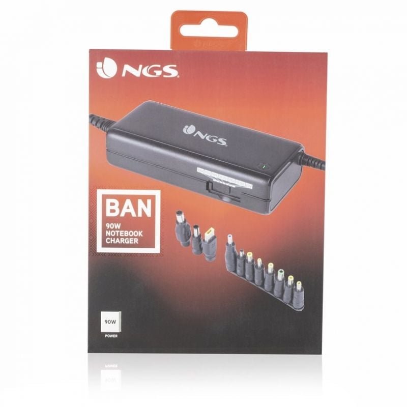 Cargador de Portátil NGS BAN/ 90W/ Manual/ 11 Conectores/ Voltaje 12-20V - изображение 3