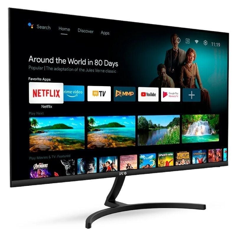 Smart Monitor SPC 900027N 27"/ Full HD/ Multimedia/ Smart TV/ Negro - изображение 2