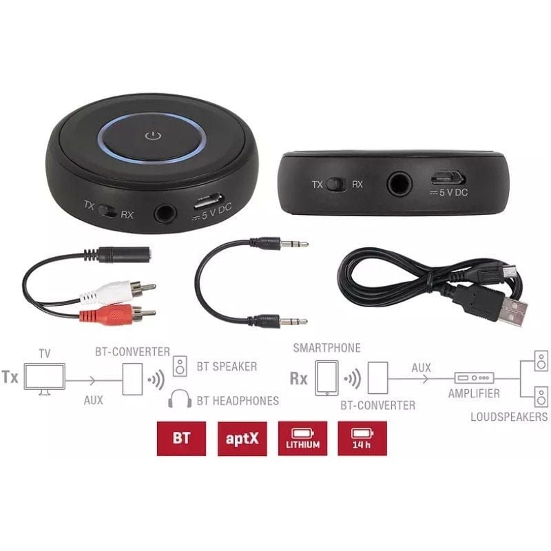 Transmisor y Receptor de Audio Inalámbrico Fonestar BT-CONVERTER - изображение 4