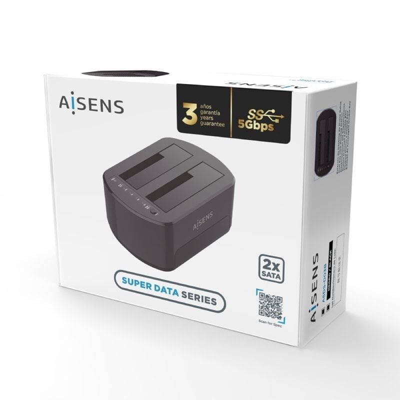 Docking Station para Discos Duros Aisens ASDS-D03B - изображение 4