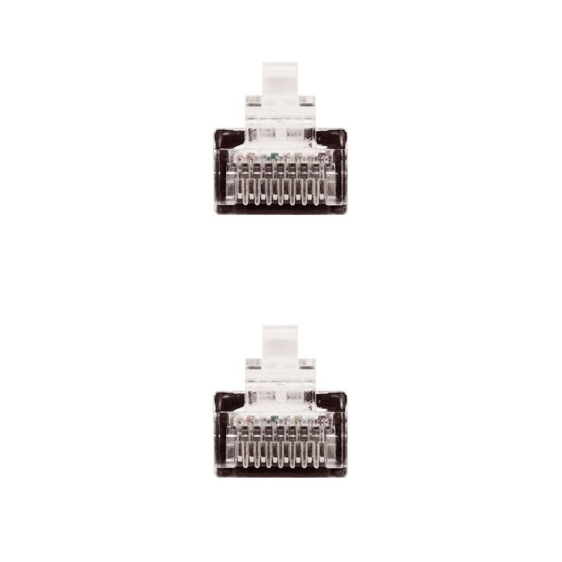 Cable de Red RJ45 UTP Nanocable 10.20.0100-BK Cat.5e/ 50cm/ Negro - изображение 3