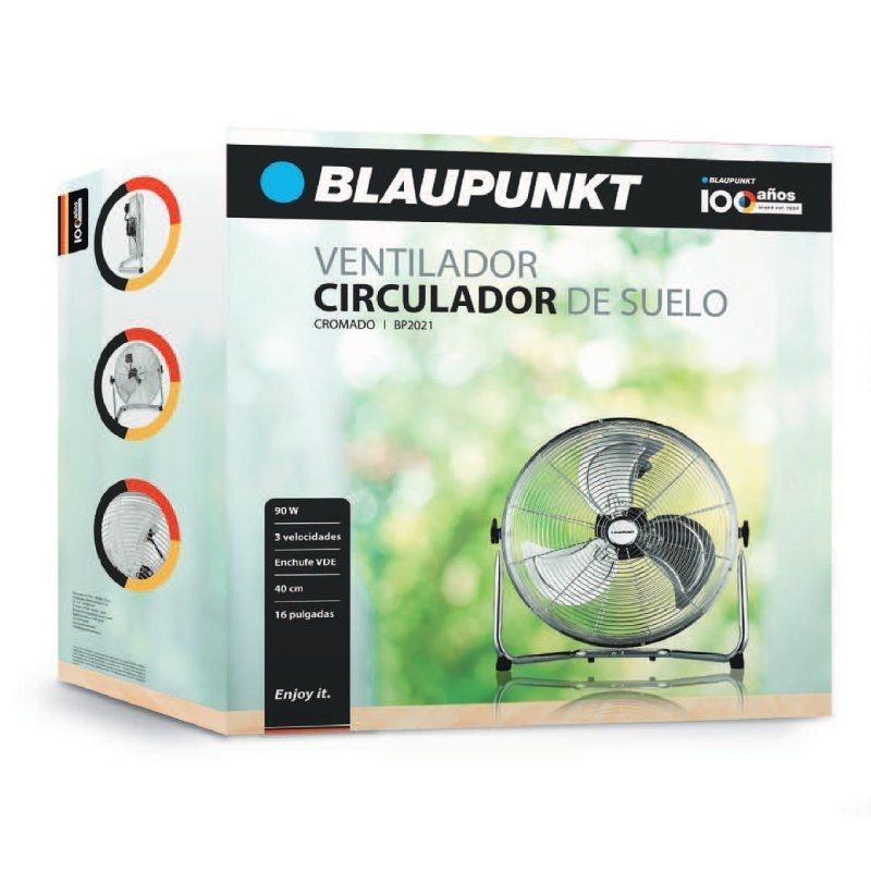 Ventilador de Suelo Blaupunkt Industrial BP2021/ 90W/ Aspas 40cm/ 3 velocidades - изображение 2