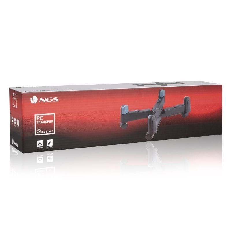 Soporte CPU con Ruedas para PC NGS PC TRANSFER/ hasta 20kg - изображение 4