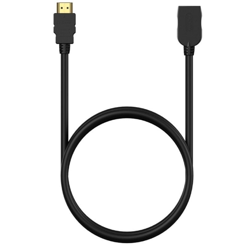 Cable Alargador HDMI Aisens A120-0547/ HDMI Macho - HDMI Hembra/ Hasta 10W/ 2250Mbps/ 5m/ Negro - изображение 3
