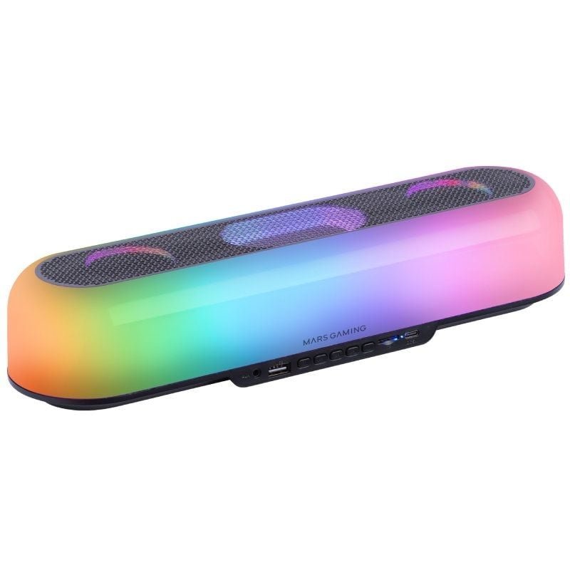 Barra de Sonido con Bluetooth Mars Gaming MSB-ORB/ 20W/ 2.0/ Negra - изображение 5