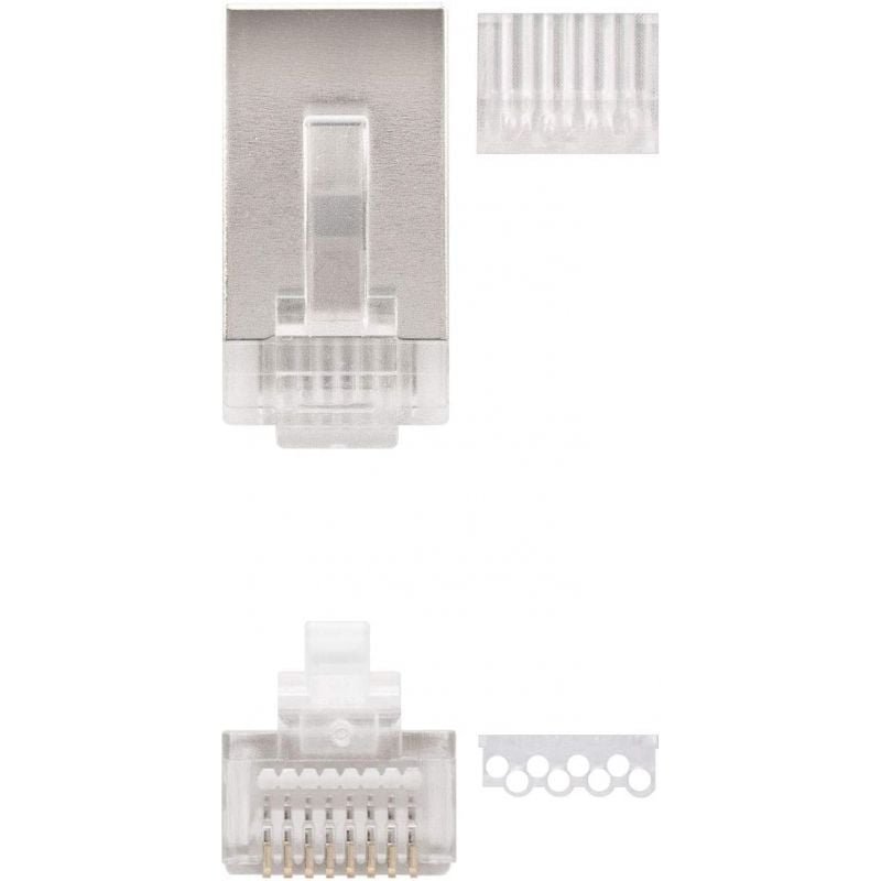 Conector RJ45 Nanocable 10.21.0203/ Cat.6/ 10 uds - изображение 2