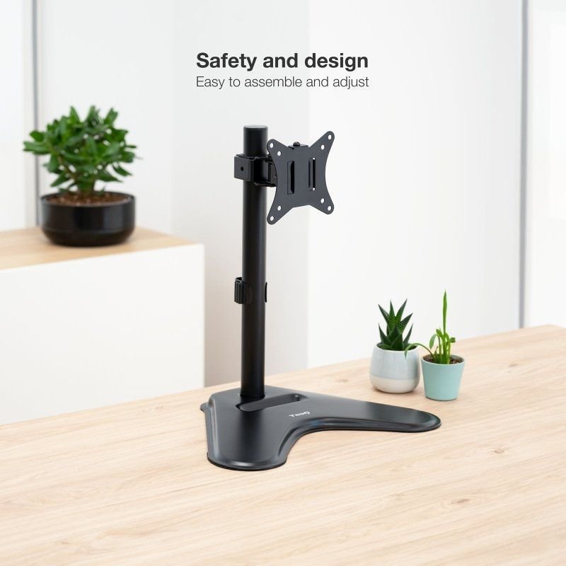 Soporte de Mesa Orientable/ Inclinable Tooq DB1701TN-B para TV y Portátil de 17-32" - изображение 4