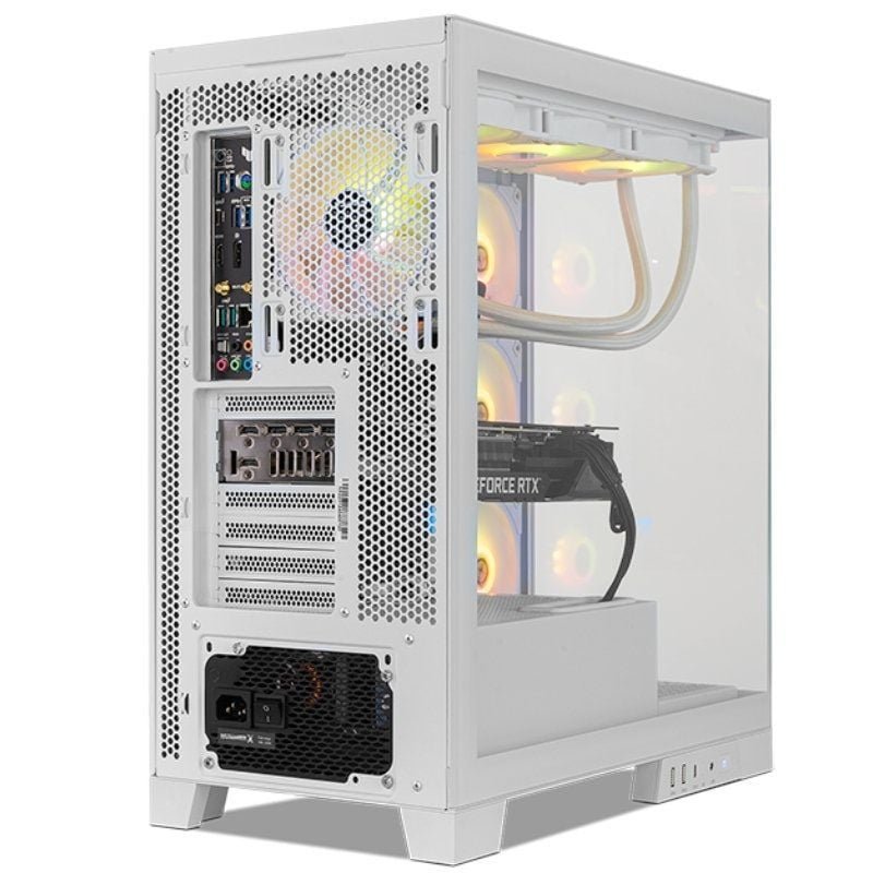 Caja Gaming Semitorre Nox Hummer Glock/ Blanca - изображение 5