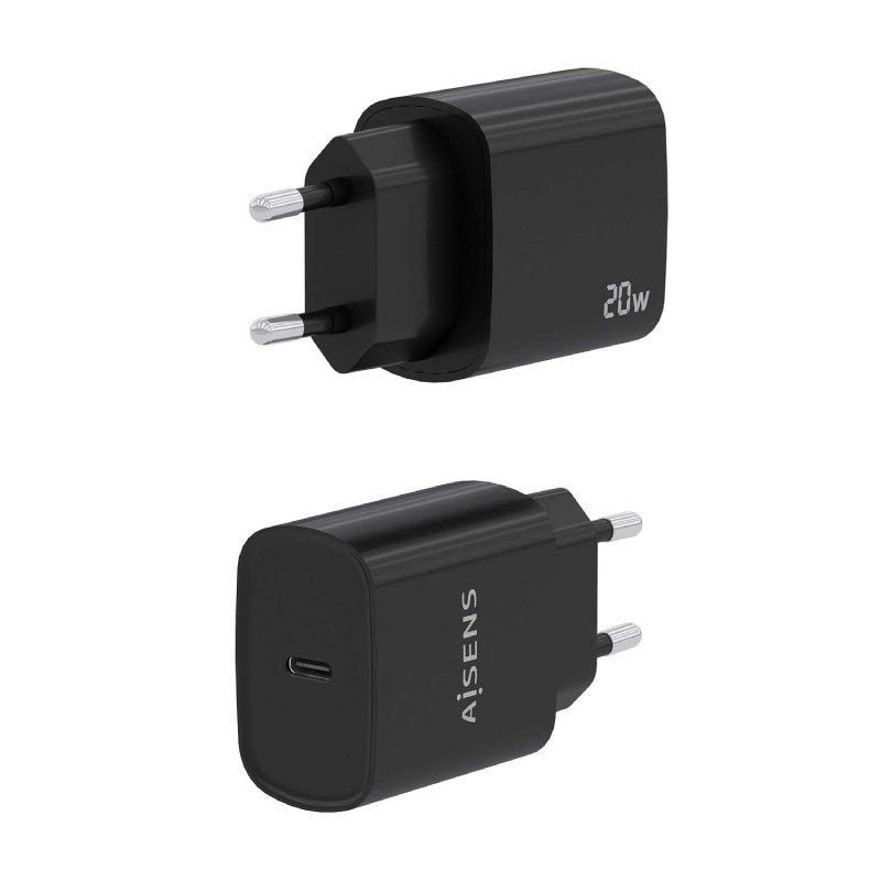 Cargador de Pared Aisens A110-0753/ 1xUSB Tipo-C/ 20W - изображение 3
