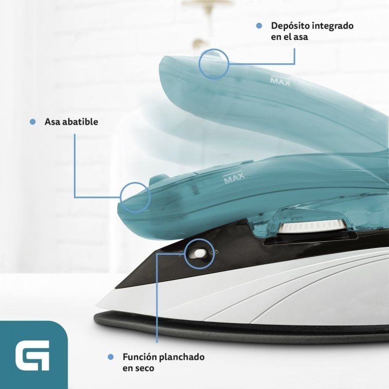 Plancha de Viaje Grunkel PLV-900/ 900W - изображение 2