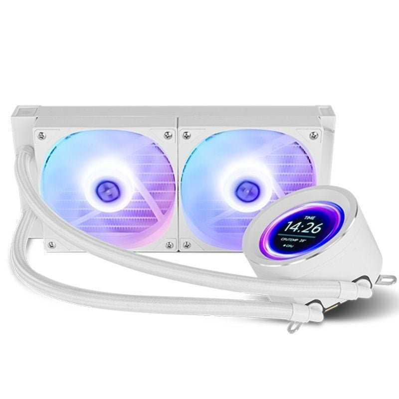 Sistema de Refrigeración Líquida Nox X-240 LCD/ Blanco - изображение 3