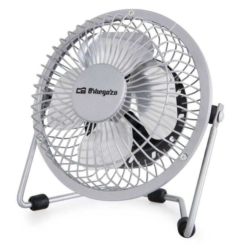 Mini Ventilador USB Orbegozo PW 1025/ Plata - изображение 2