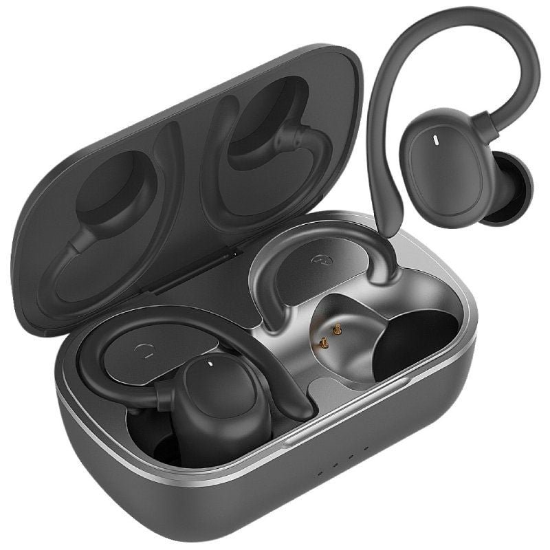 Auriculares Deportivos Bluetooth Muvit iO Smart True Wireless Sport ENC con estuche de carga/ Autonomía 6h/ Negros - изображение 2