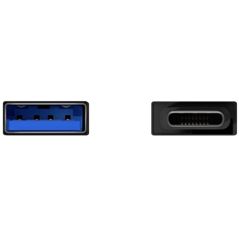 Adaptador USB 3.2 Aisens A108-0717/ USB Hembra - USB Tipo-C Macho/ Negro - изображение 2