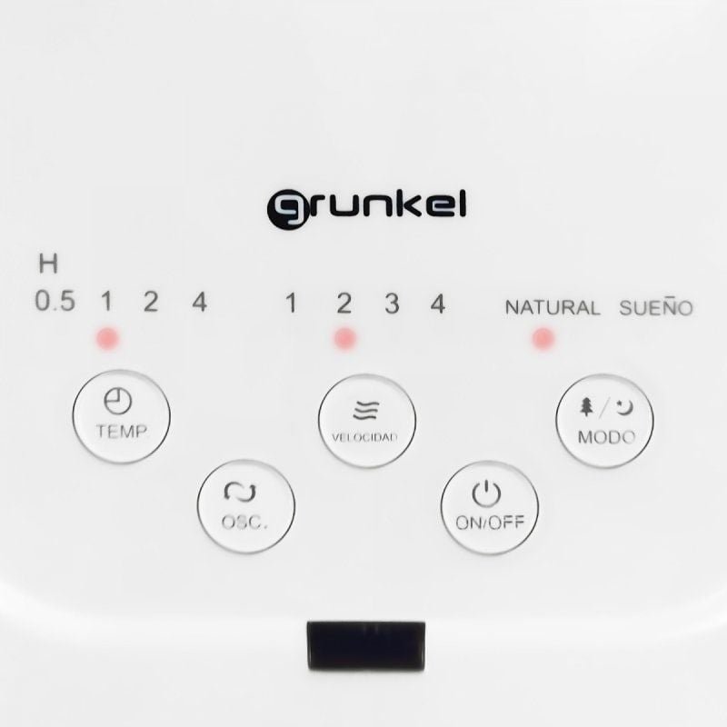 Ventilador de Pie Grunkel FAN-14SILENCE/ 24W/ 5 Aspas 35cm/ 4 Velocidades - изображение 3
