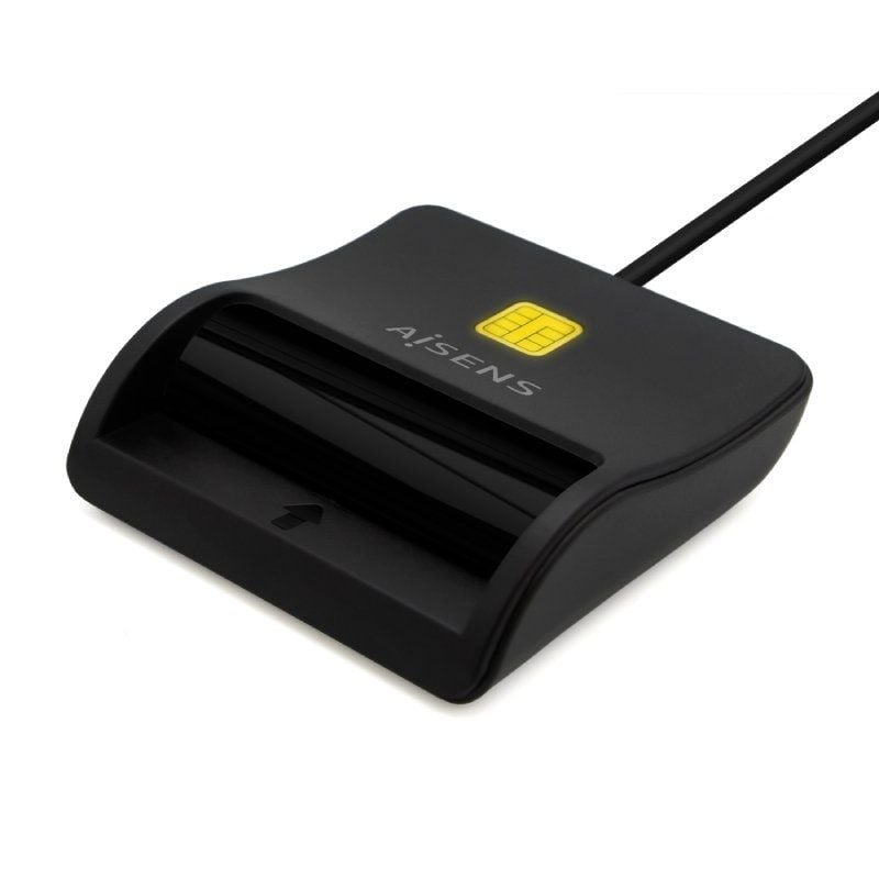 Lector de DNI USB Tipo-C Aisens ASCR-SN03C-BK/ Negro - изображение 4