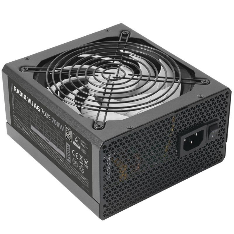 Fuente de Alimentación Tacens Radix VII AG 700S/ 700W/ Ventilador 14cm/ 80 Plus Silver - изображение 3