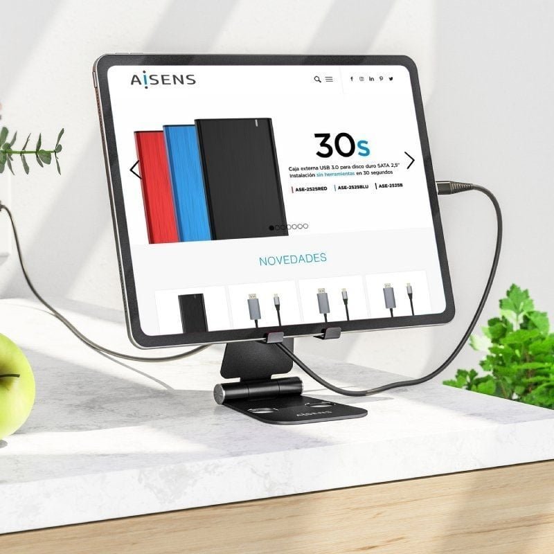 Soporte para Smartphone/Tablet Aisens MS2PXL-096/ Negro - изображение 3