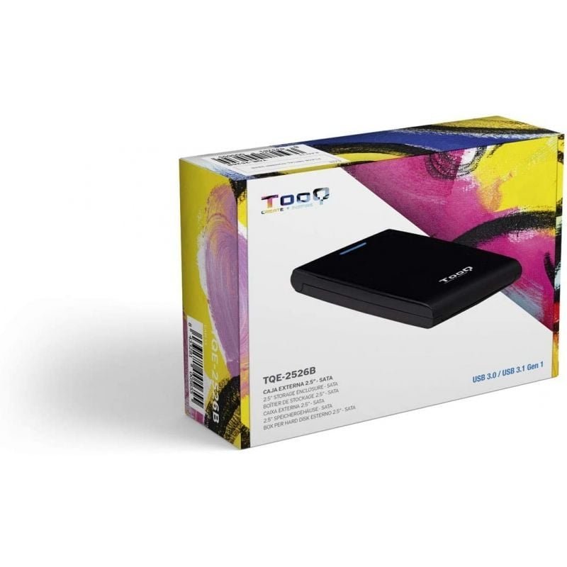 Caja Externa para Disco Duro de 2.5" TooQ TQE-2526B/ USB 3.1 - изображение 5