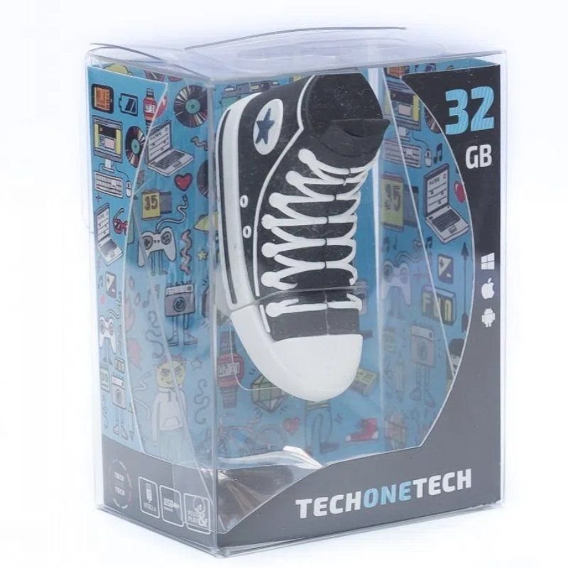 Pendrive 32GB Tech One Tech Zapatilla Reverse USB 2.0 - изображение 5