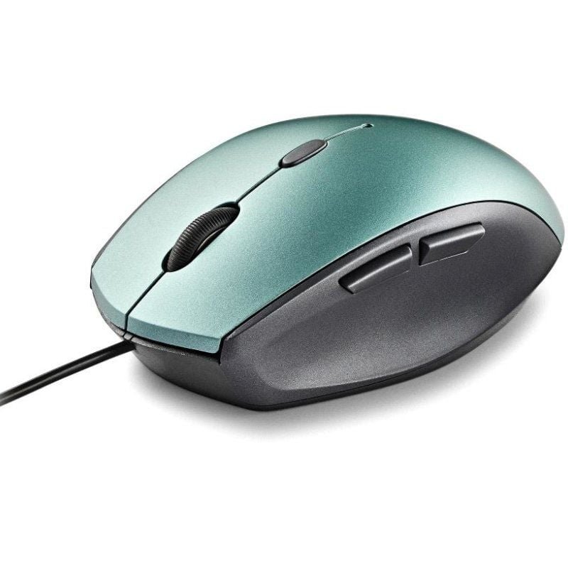 Ratón Ergonómico NGS Moth Ice/ Hasta 1600 DPI/ Verde Hielo - изображение 2