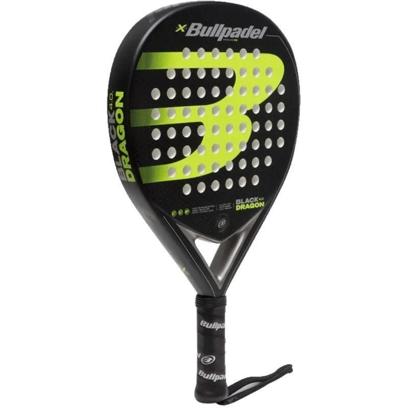 Pala de Pádel Bullpadel Black Dragon 4.0/ Negro y Verde - изображение 2
