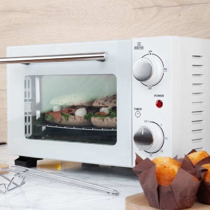 Horno de Sobremesa Orbegozo HO 975/ 800W/ Capacidad 10L/ Blanco - изображение 4