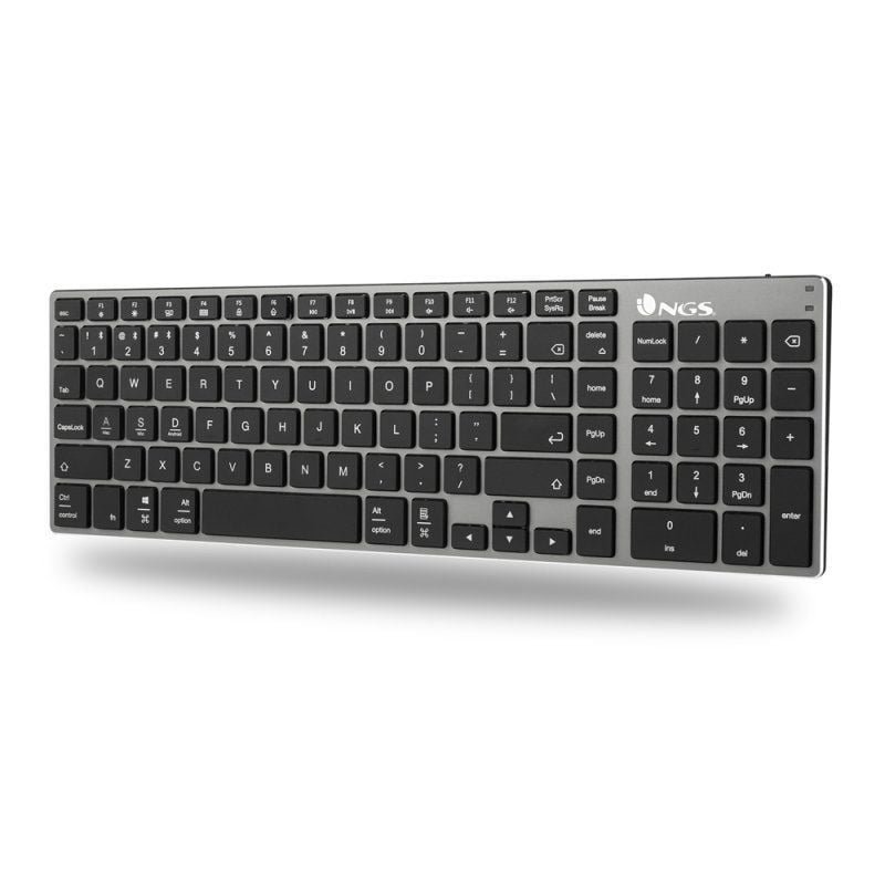 Teclado Inalámbrico por Bluetooth NGS Fortune-BT/ Gris - изображение 4