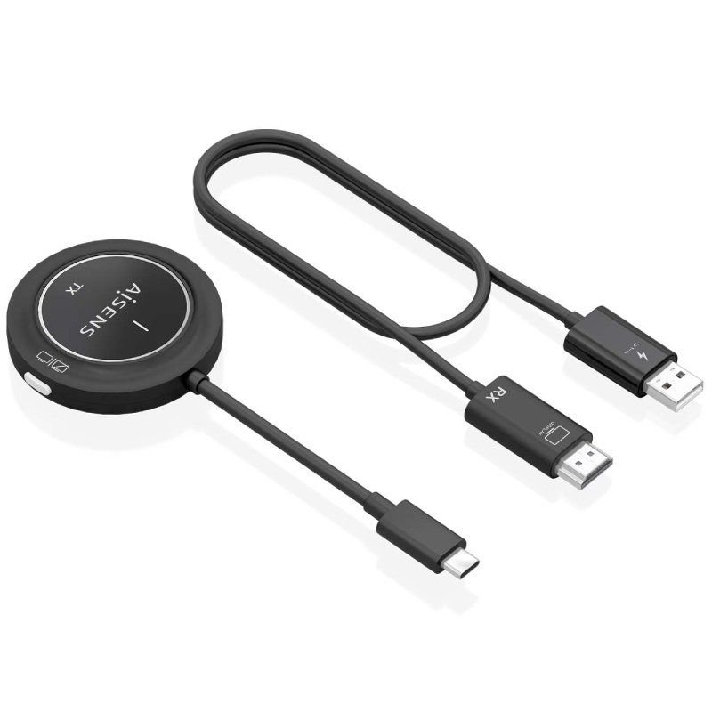 Adaptador/Transmisor de vídeo inalámbrico USB Tipo-C - HDMI Aisens ASWL-H2KC30M003-BK - изображение 2