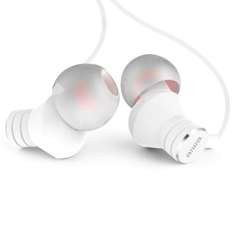 Auriculares Intrauditivos Aiwa ESTM-50WT/ con Micrófono/ Jack 3.5/ Blancos - изображение 2