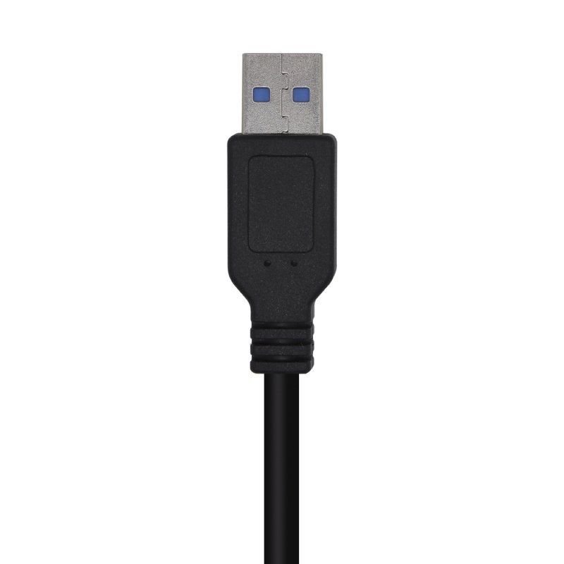 Cable USB 3.0 Aisens A105-0447/ USB Macho - USB Macho/ 2m/ Negro - изображение 3