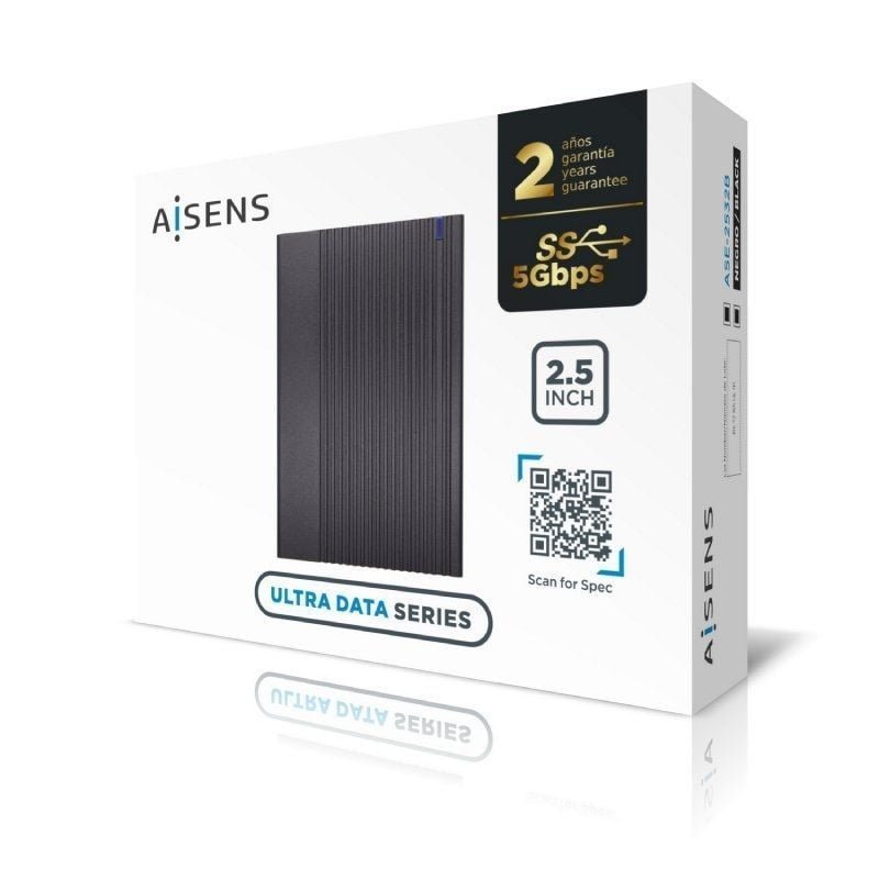 Caja Externa para Disco Duro de 2.5" Aisens ASE-2532B/ USB 3.1 Gen1 - изображение 5