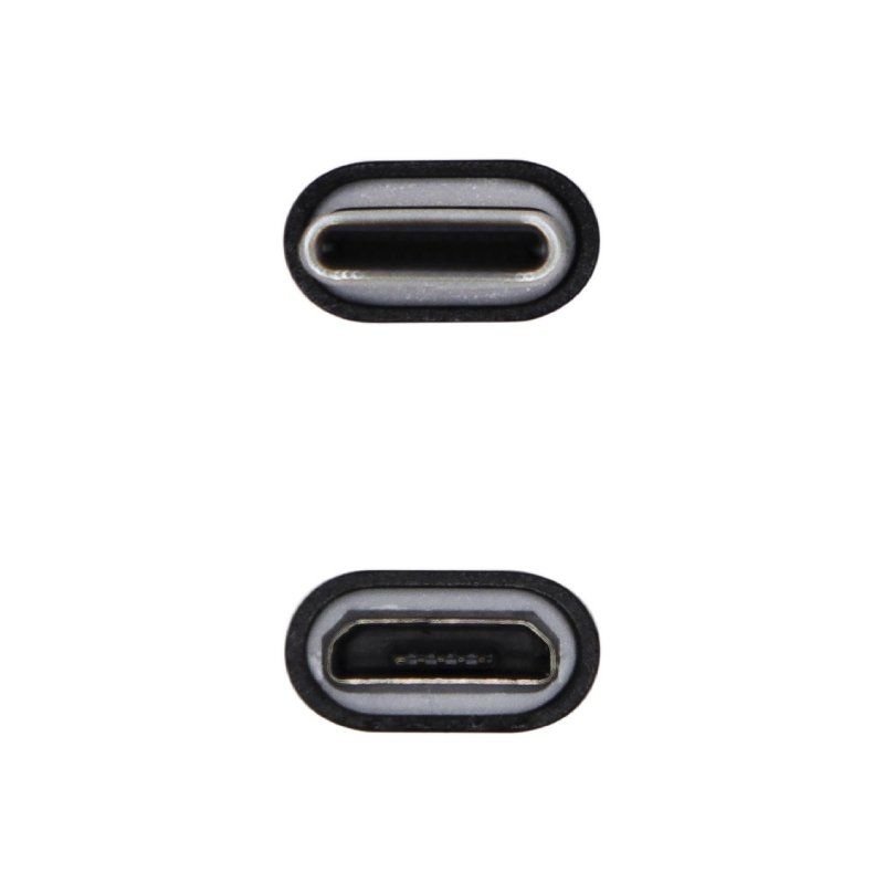 Adaptador USB 2.0 Tipo-C Aisens A108-0414/ USB Tipo-C Macho - Micro USB Hembra - изображение 2