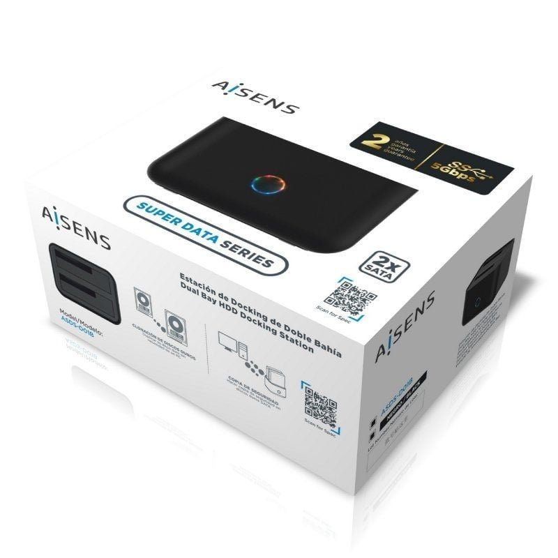 Docking Station para Discos Duros Aisens ASDS-D01B - изображение 5