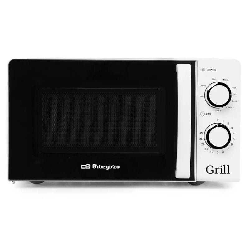 Microondas Orbegozo MIG 2130/ 700W/ Capacidad 20L/ Función Grill/ Blanco - изображение 5