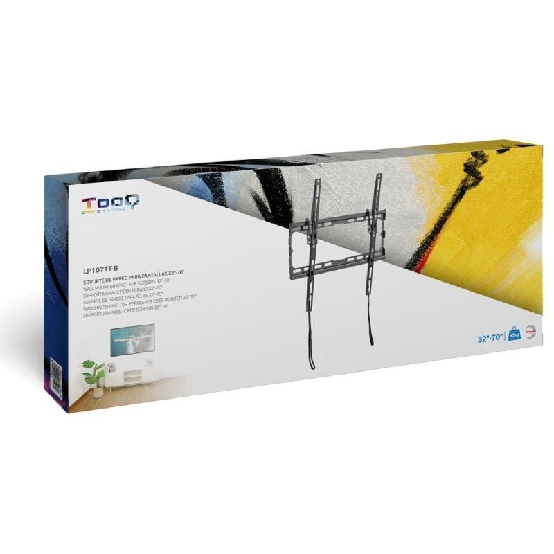 Soporte de Pared Fijo / Inclinable TooQ LP1071T-B para TV de 32-70"/ hasta 45kg - изображение 4