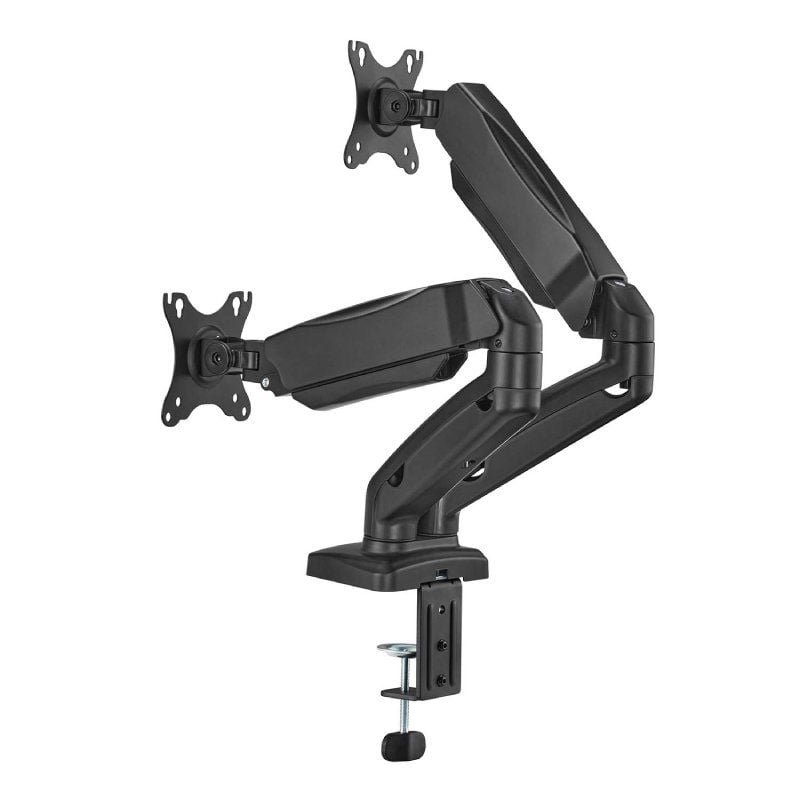 Soporte de Mesa con Contrapeso para 2 Monitores o TV Aisens DT32TSR-221/Giratorio/ Inclinable/ hasta 9kg - изображение 2