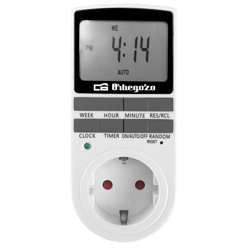 Programador de Enchufe Orbegozo PG 25/ Potencia Máxima 3680W - изображение 2
