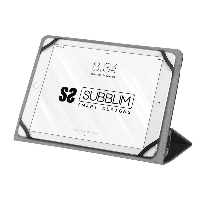 Funda Subblim Clever Stand para Tablets de 9"-10.1"/ Negra - изображение 4